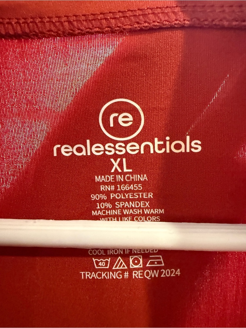 Essentials Rust Red Zip Jacket - Picture 5 of 6